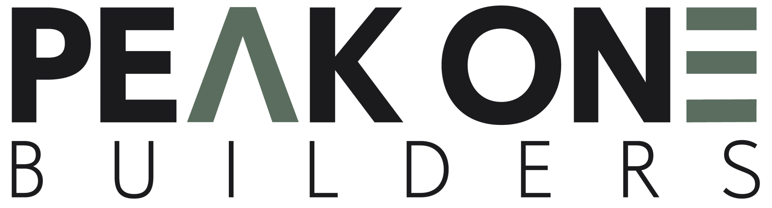Peak One Builders Logo | Scottsdale Custom Home Builder